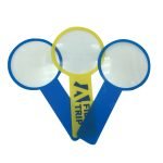 Handheld Plastic Magnifying Sheets, 3X Bookmark Magnifier for Students & Seniors - Eleroyal Magnifier