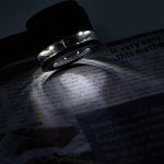 Professionelle 10X wiederaufladbare Edelstein-Lupe, Aluminium-Legierung Körper, Double-Layer K9 Glas-Objektiv mit Skala - Eleroyal Lupe