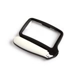 2X Rectangular Folding LED Magnifier - Handheld Reading Magnifying Glass with 5 LEDs & 2 Lighting Modes - Eleroyal Magnifier