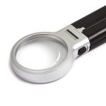 3X Folding Desktop LED Magnifier - Adjustable Stand for Jewelry & Watch Repair - Eleroyal Magnifier