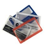 Ultra-Thin Credit Card Magnifier, 3X Pocket Fresnel Lens for Wallet & Purse - Eleroyal Magnifier