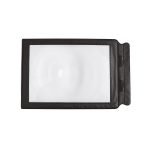 A4 Large Flat Magnifying Sheet with Vinyl Frame, 3X Full Page Reading Aid - Eleroyal Magnifier