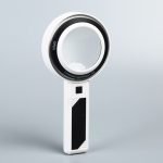 Detachable Dual-Lens LED Magnifying Glass (6X 4X 15X) - Handheld Magnifier with 30 Dimmable LEDs & 3 Color Modes - Eleroyal Magnifier