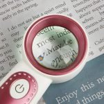 11X asferische loep met handlens, oplaadbaar vergrootglas met 8 LED- & 4 UV-lampjes voor lezen en inspecteren - Eleroyal vergrootglas