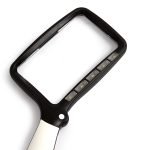 2X Rectangular Folding LED Magnifier - Handheld Reading Magnifying Glass with 5 LEDs & 2 Lighting Modes - Eleroyal Magnifier