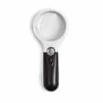 Lupa compacta de bolsillo (3X 45X) - Mini microscopio de mano con LED para pasatiempos - Lupa Eleroyal