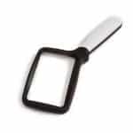 2X Rectangular Folding LED Magnifier - Handheld Reading Magnifying Glass with 5 LEDs & 2 Lighting Modes - Eleroyal Magnifier