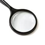 Classic 5X Round Handheld Magnifier - Plastic Reading Glass for Student Kits & Promotional Giveaways - Eleroyal Magnifier