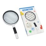 Shock-Resistant 4X Kids Magnifying Glass - Rubberized Handheld Loupe for Science Class & Outdoor Exploration - Eleroyal Magnifier