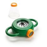 Outdoor 2-Way Bug Viewer with Handles, 3X/6X Dual Perspective Insect Magnifier for Kids - Eleroyal Magnifier