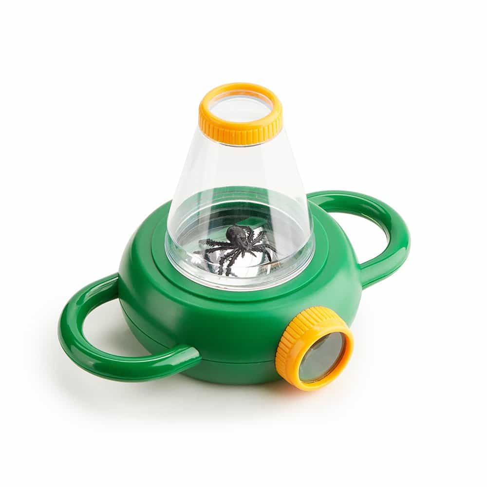 Outdoor 2-Way Bug Viewer with Handles, 3X/6X Dual Perspective Insect Magnifier for Kids - Eleroyal Magnifier