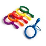Lupas Jumbo de pie para centros de ciencias, herramienta de exploración manos libres 4X - Lupa Eleroyal