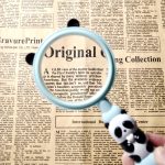 Children Detective Explore Learning Toy, 4X Portable Panda-Handle Magnifying Glass for Kids - Eleroyal Magnifier