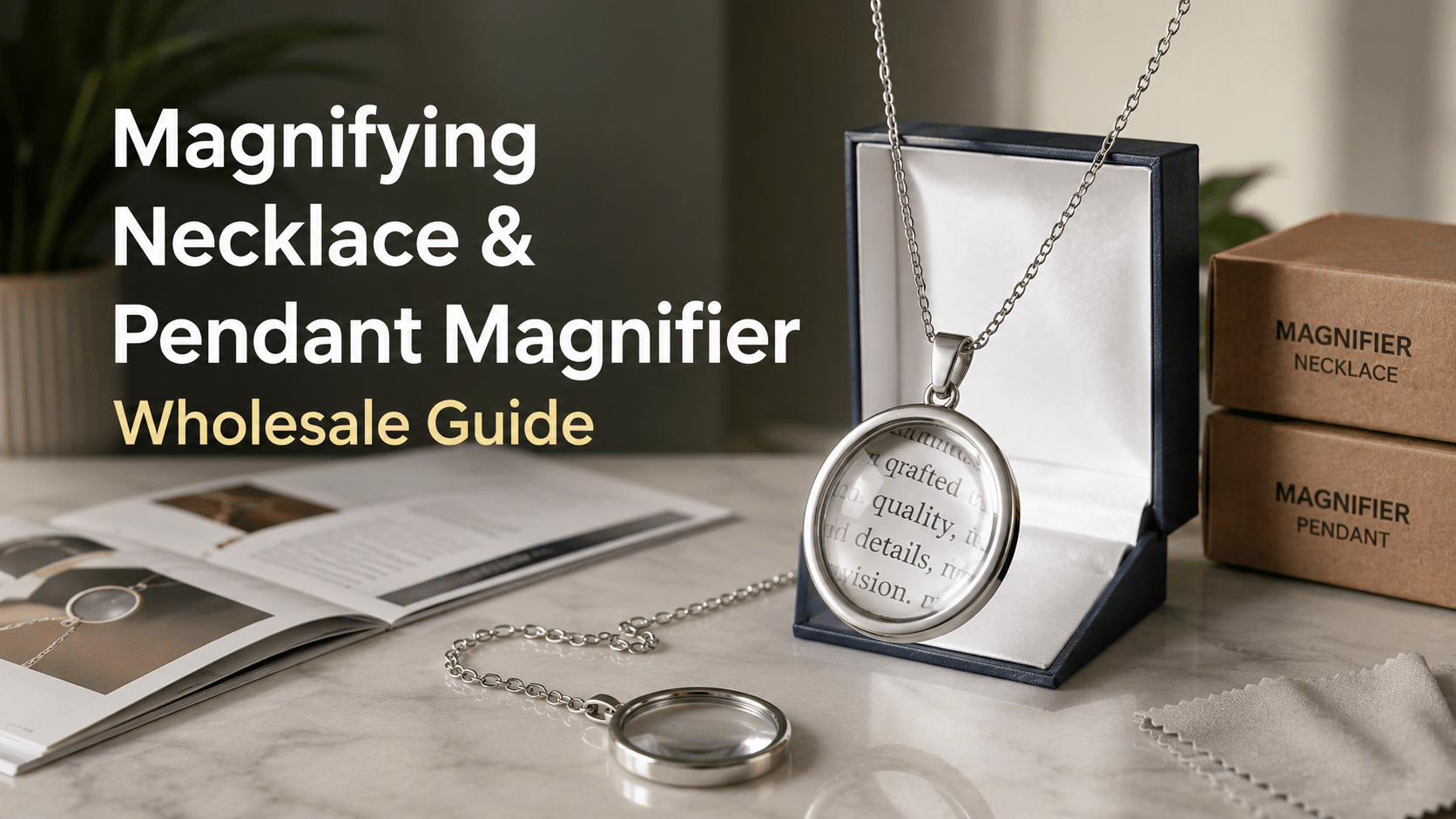Magnifying Necklace & Pendant Magnifier Wholesale Guide - Eleroyal Magnifier