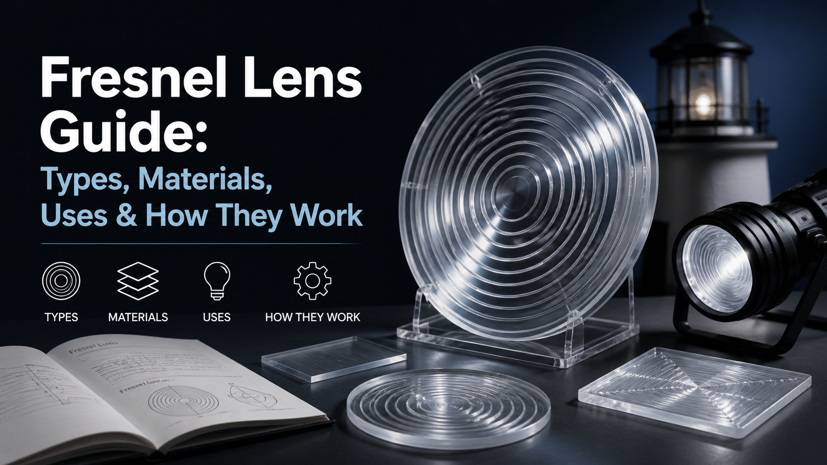 Fresnel Lens Guide: Types, Materials, Uses & How They Work - Eleroyal Magnifier